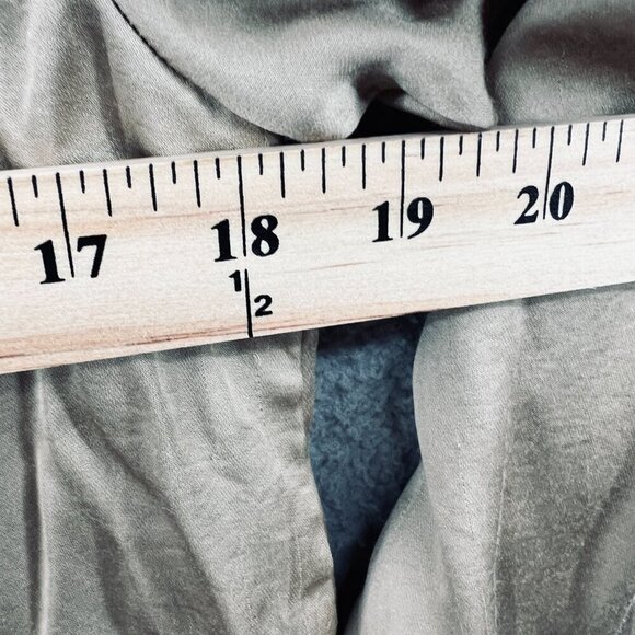 Zenergy Chicos Women Hoodie 0 Small Tan‎ Pullover 1/4 Zip Hooded Sweatshirt - Picture 9 of 11